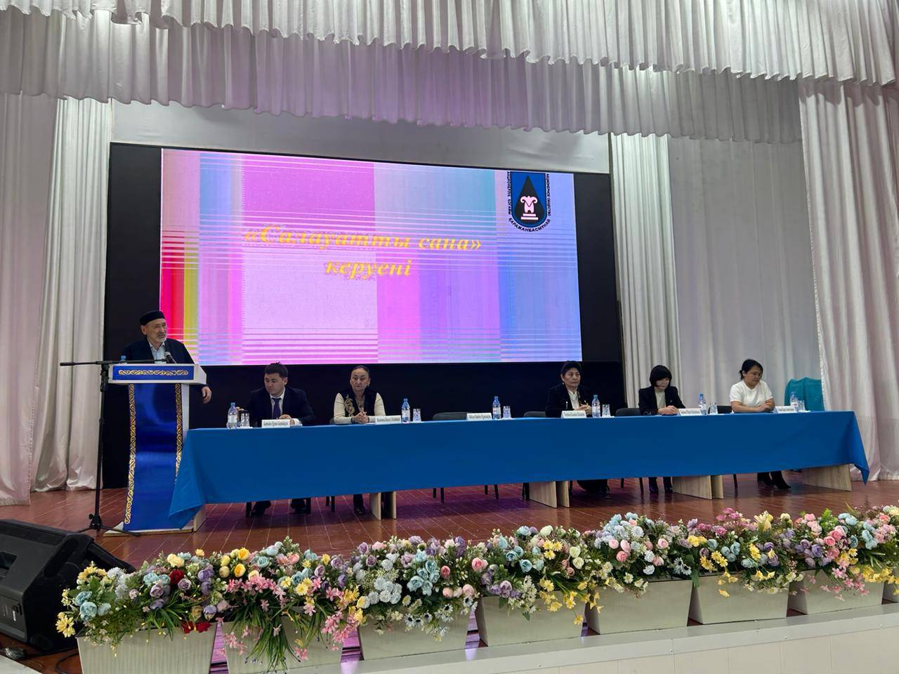 «Салауатты сана» керуені өндіріс орындарында кездесу өткізді