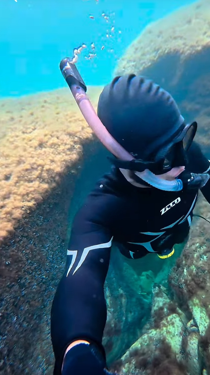 Школьный завхоз из Актау показал подводный мир Каспия