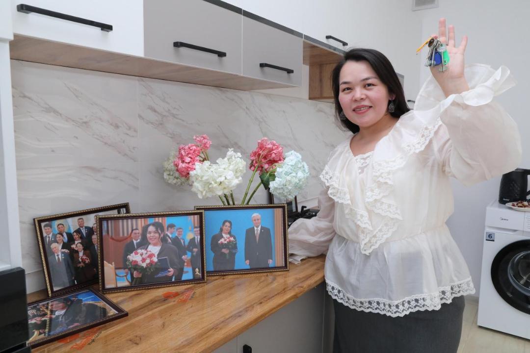 Президент табыстаған пәтерлерге жас ғалымдар қоныстанды