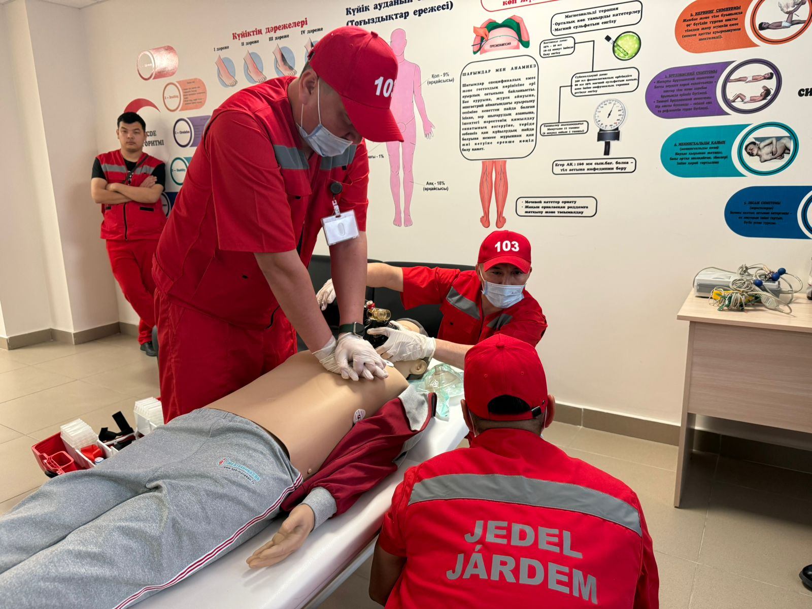 Маңғыстауда жедел жәрдем қызметкерлері арасында спартакиада басталды