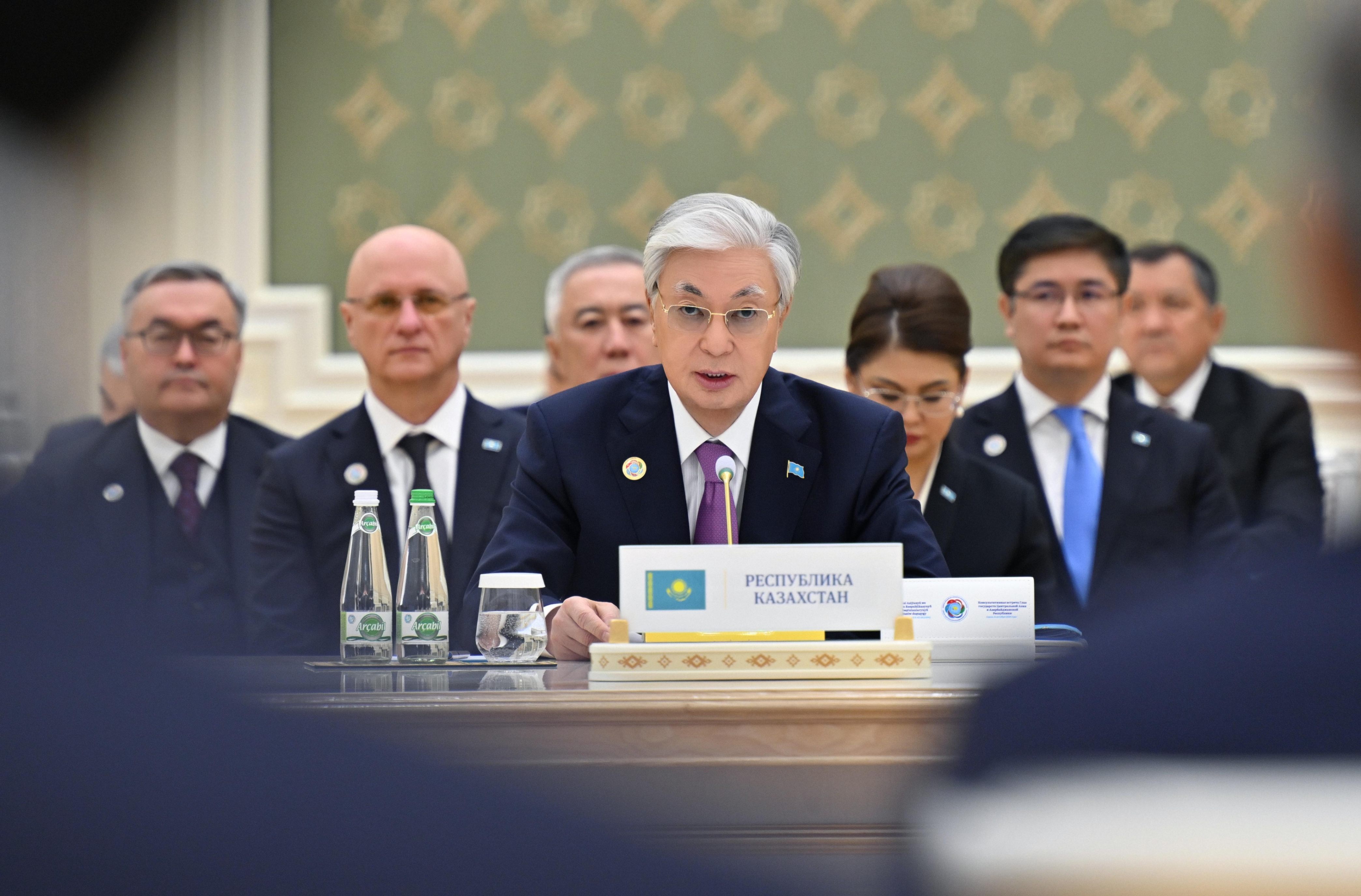 Президент принял участие в 8-й Консультативной встрече глав государств Центральной Азии и Азербайджана