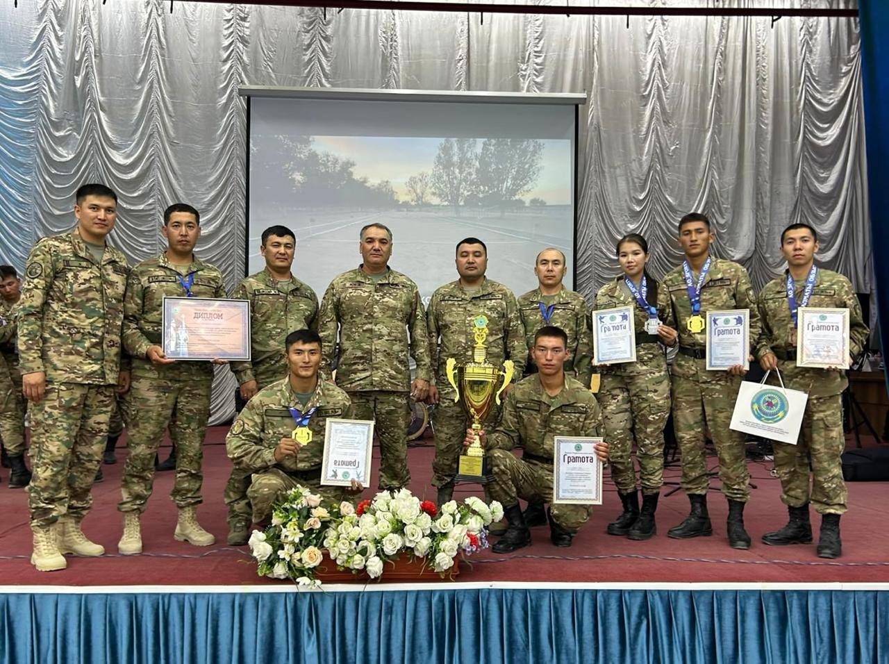 Западные гвардейцы взяли серебро чемпионата Национальной гвардии Казахстана
