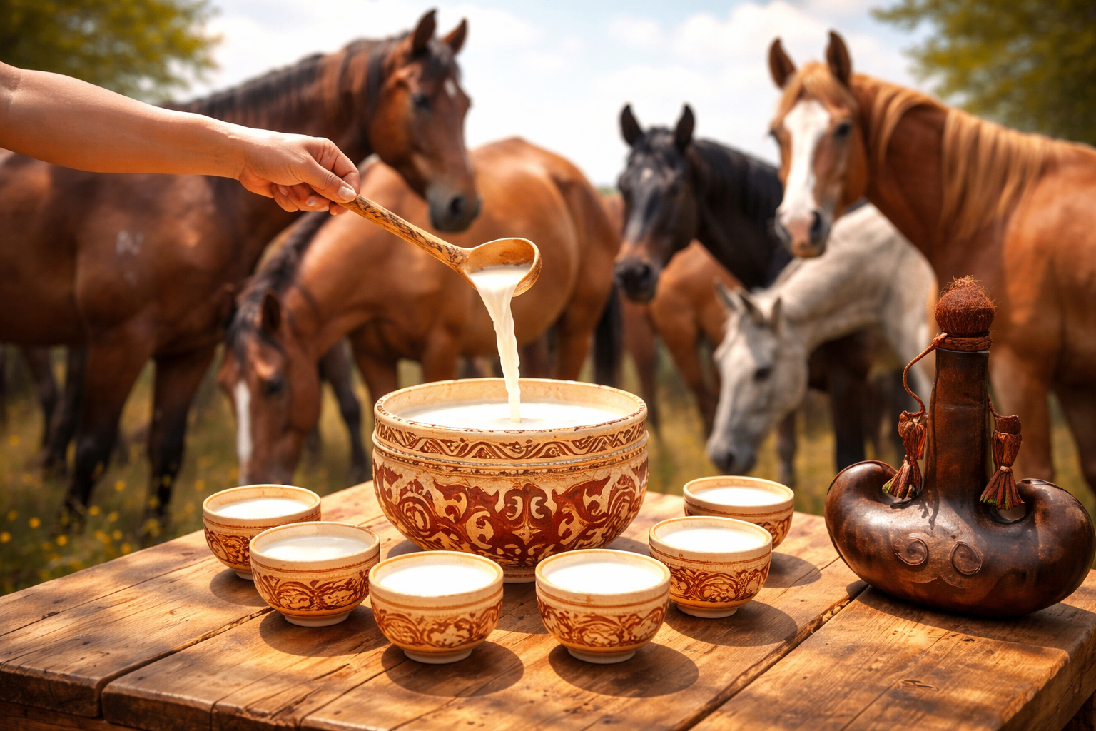 В селе Сайөтес развивают производство кумыса