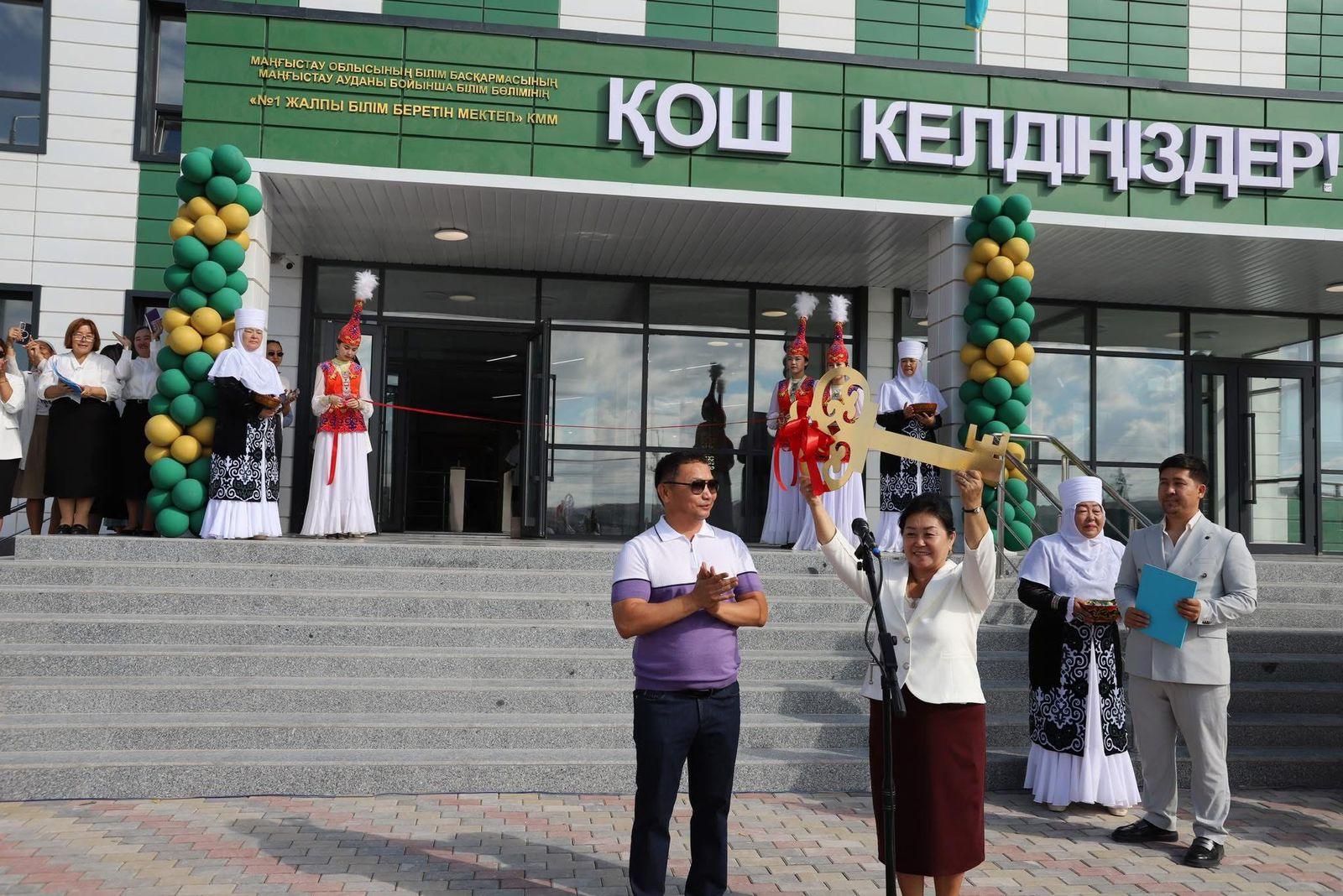 Шетпеде 600 орындық «Келешек мектебі» ашылды