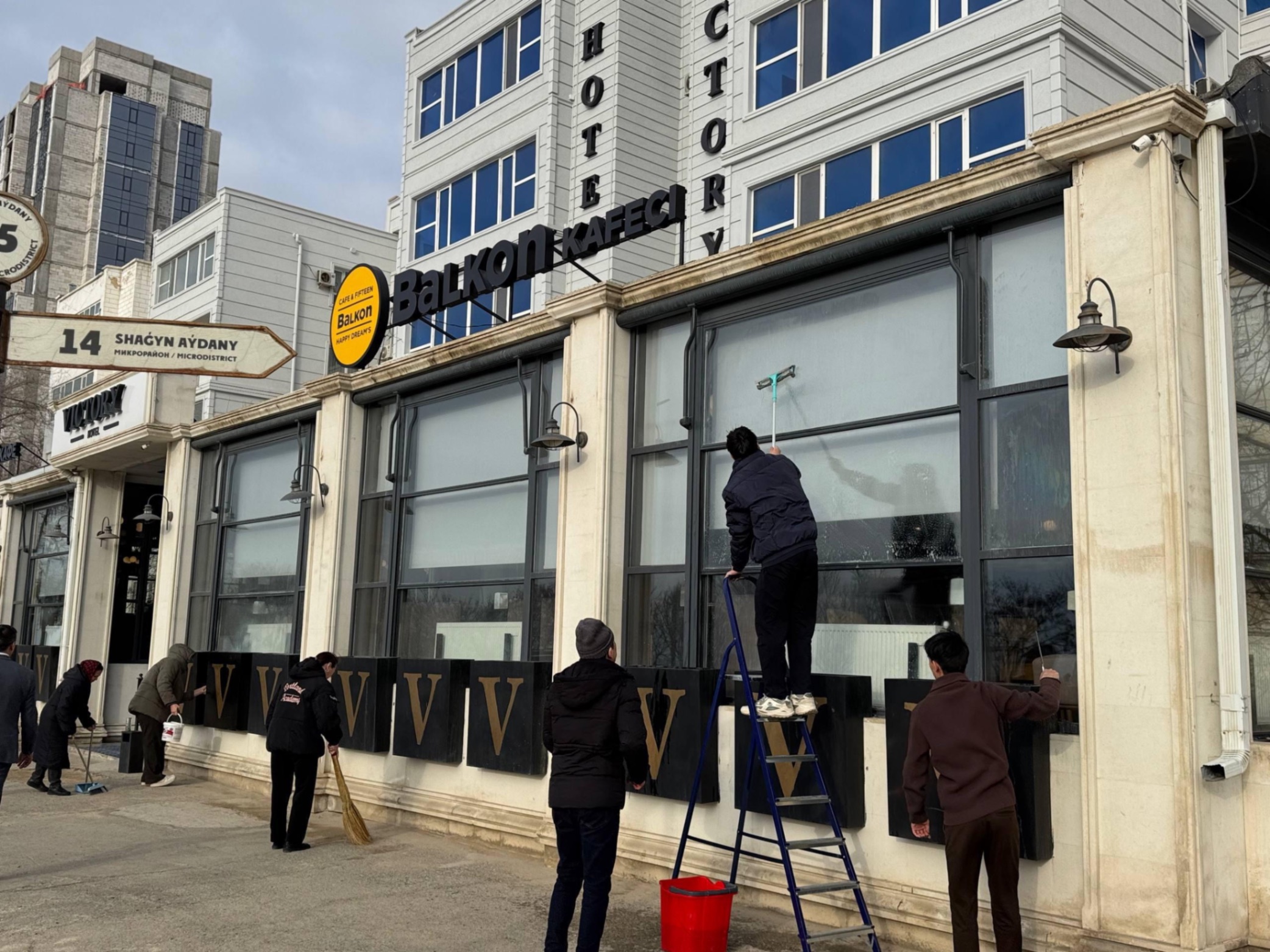 Предприниматели города Актау провели санитарно-очистные работы