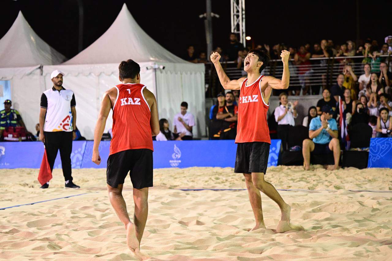 Маңғыстаулық жасөспірім Азия ойындарында жағажай волейболынан чемпион атанды