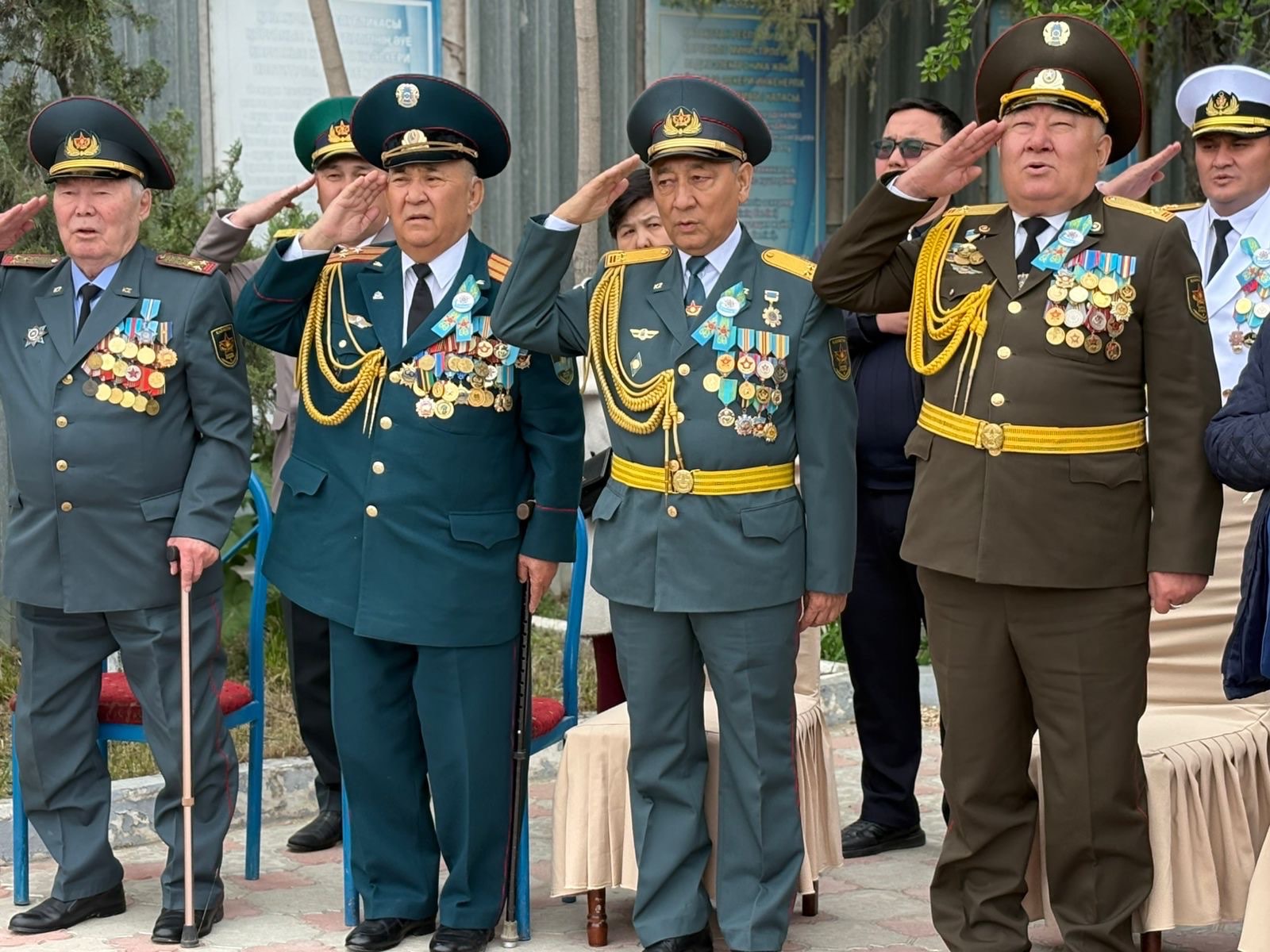 Ақтауда Жеңіс саябағына Нұрлыбай Қонақбаевтың есімі берілді