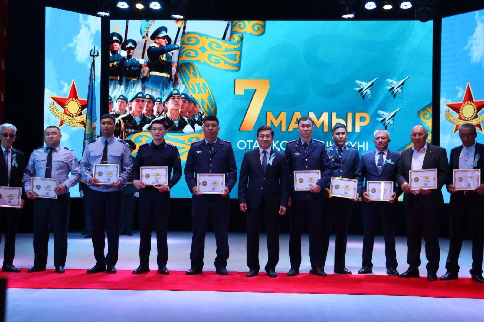 Мұнайлыда Отан қорғаушылар күніне орай мерекелік шара өтті
