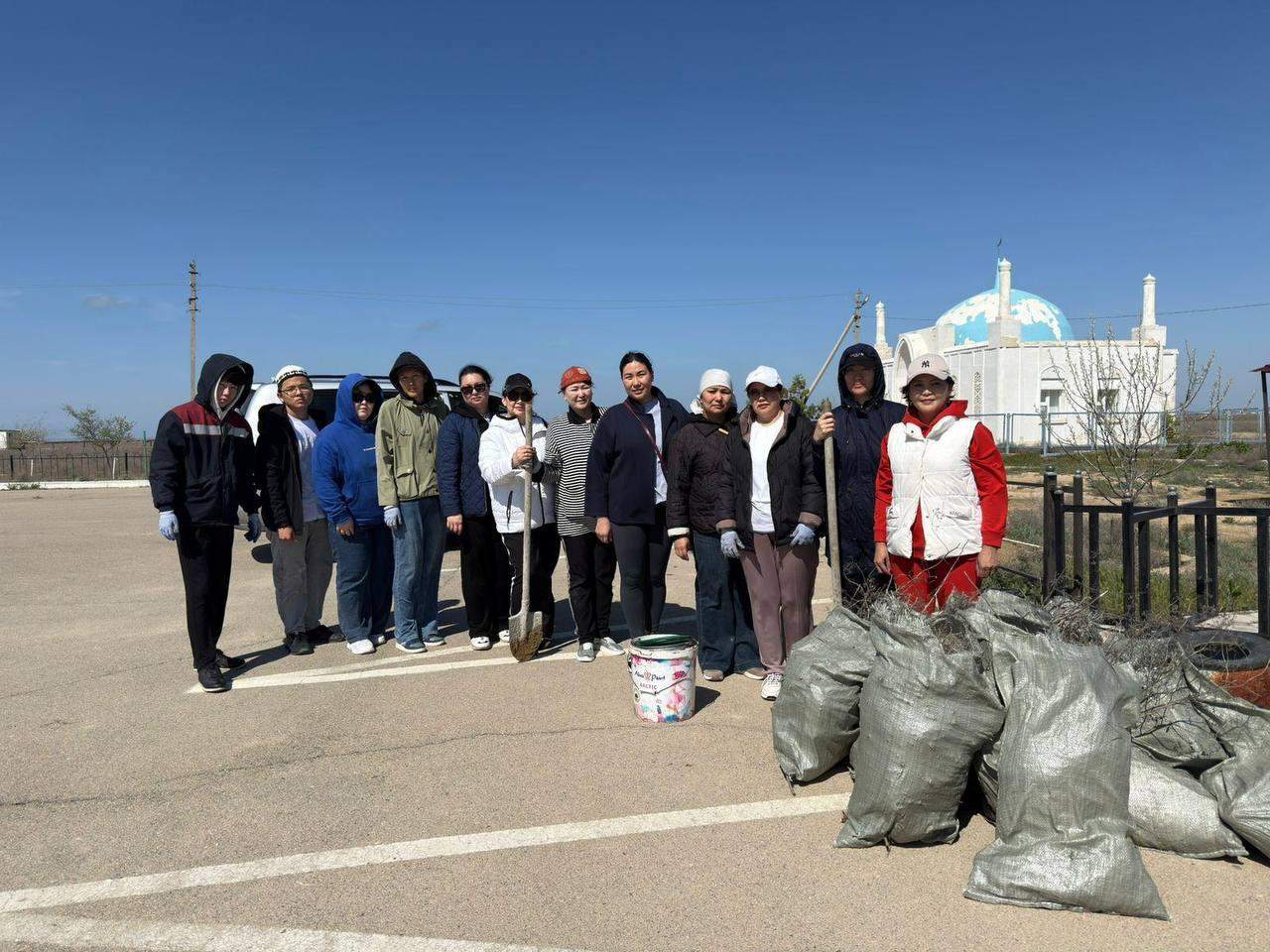 Маңғыстауда «Мәдени мұраны бірге сақтайық» акциясы аясында сенбілік өтті