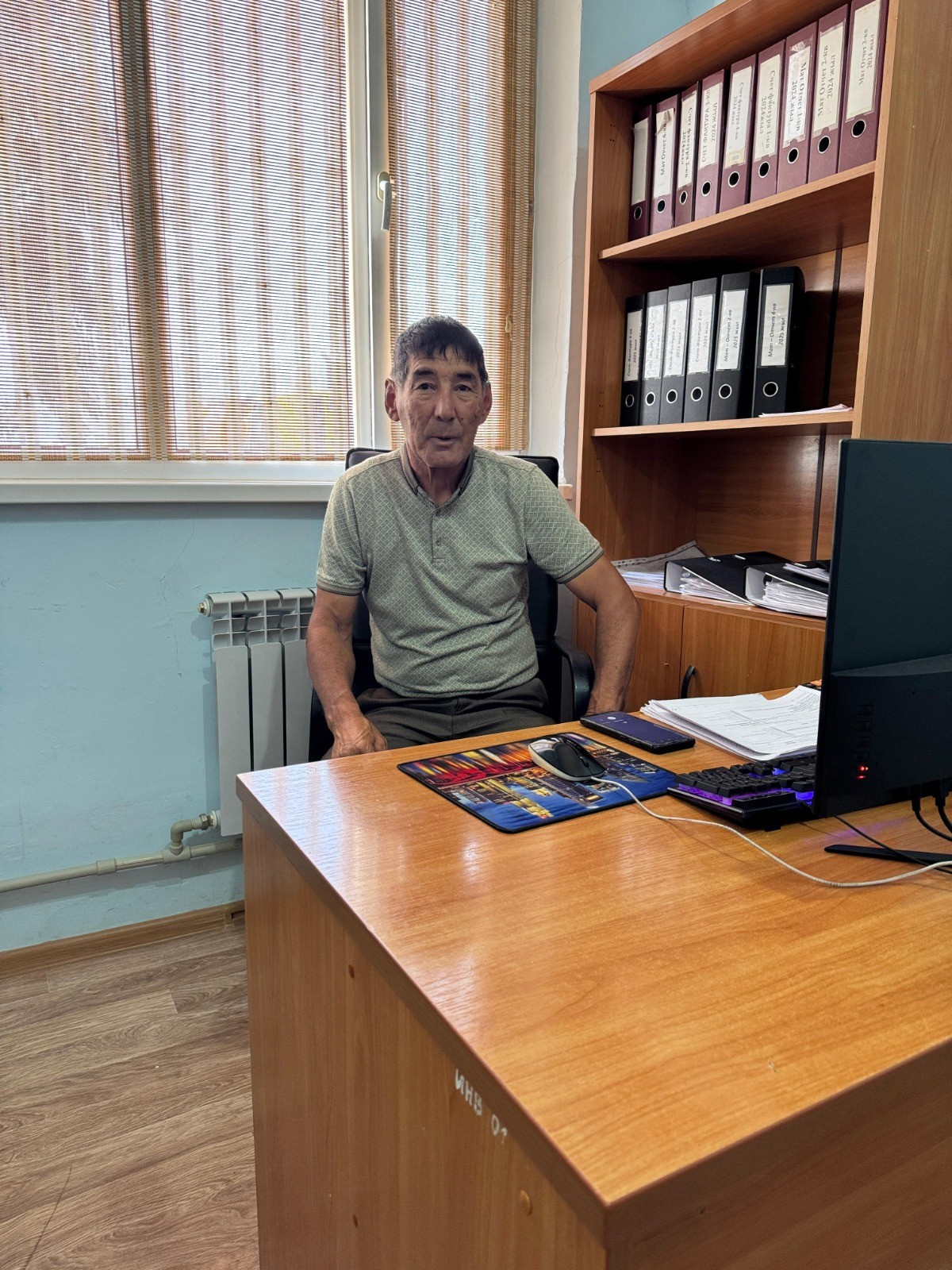 Человек больших заслуг и трудолюбия