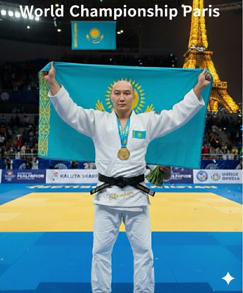 Мангистауский ветеран по дзюдо  стал чемпионом мира