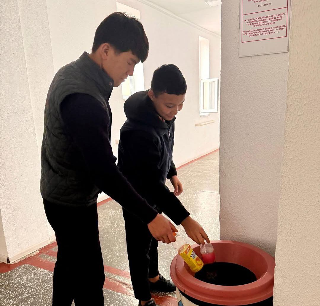 Студенты приняли участие в экочеллендже «ТАЗА МАНГИСТАУ»