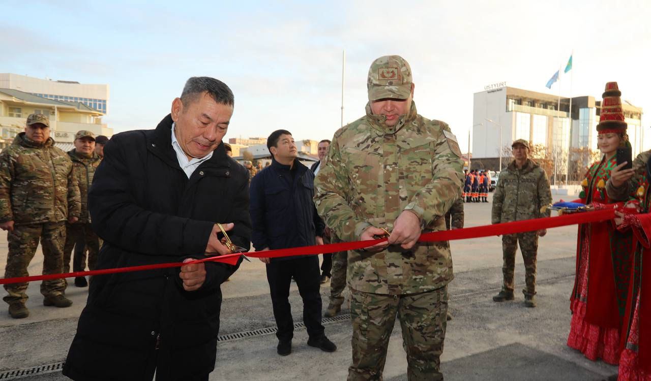 Три новых пожарных центра открылись в Мангистау