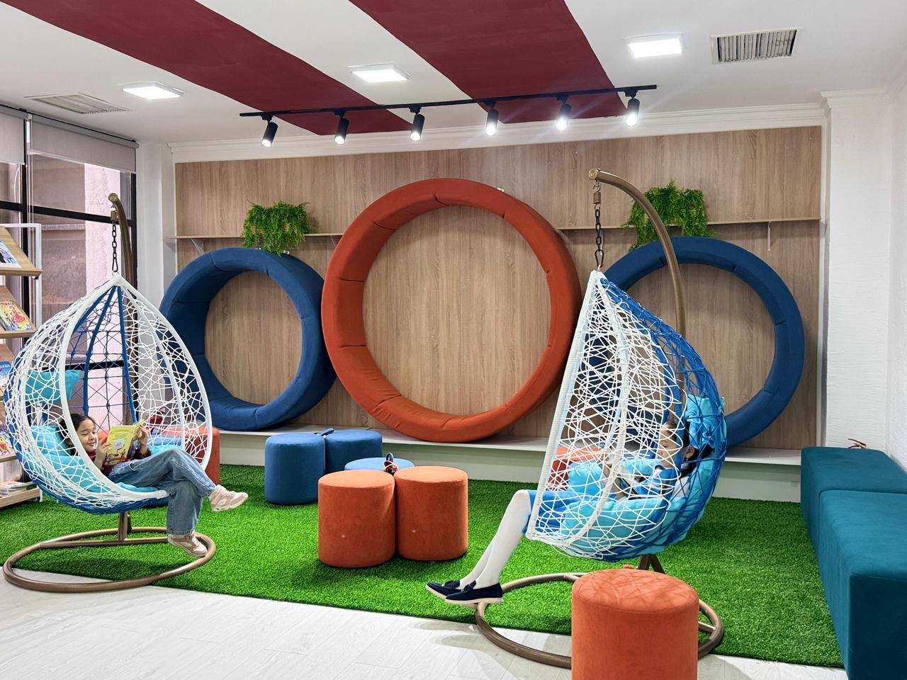 CREATIVE HUB: Актауская городская центральная библиотека открылась в новом формате