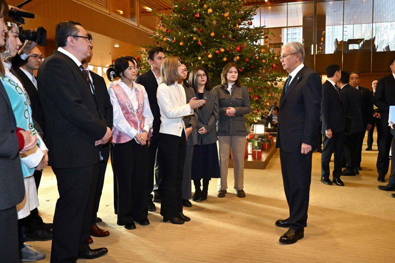 Касым-Жомарт Токаев встретился с гражданами Казахстана, проживающими и работающими в Японии