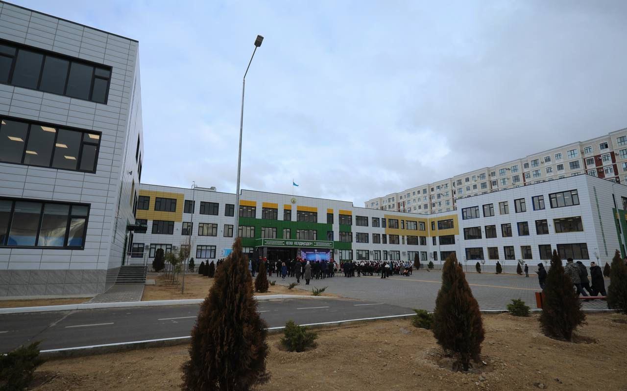 В Мангистауской области открылась 13-я школа в рамках проекта «Келешек мектептері»