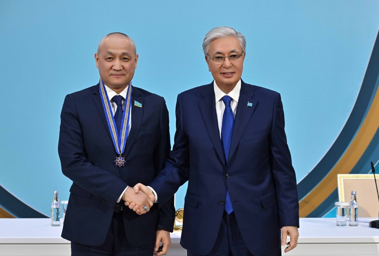 Едил Жанбыршин награждён орденом «Барыс» III степени