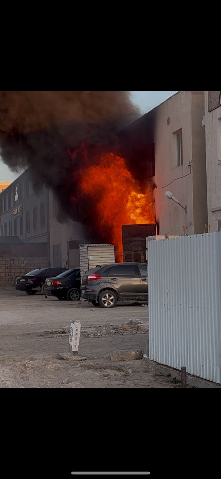 О состоянии второго пострадавшего при пожаре в Актау рассказали врачи