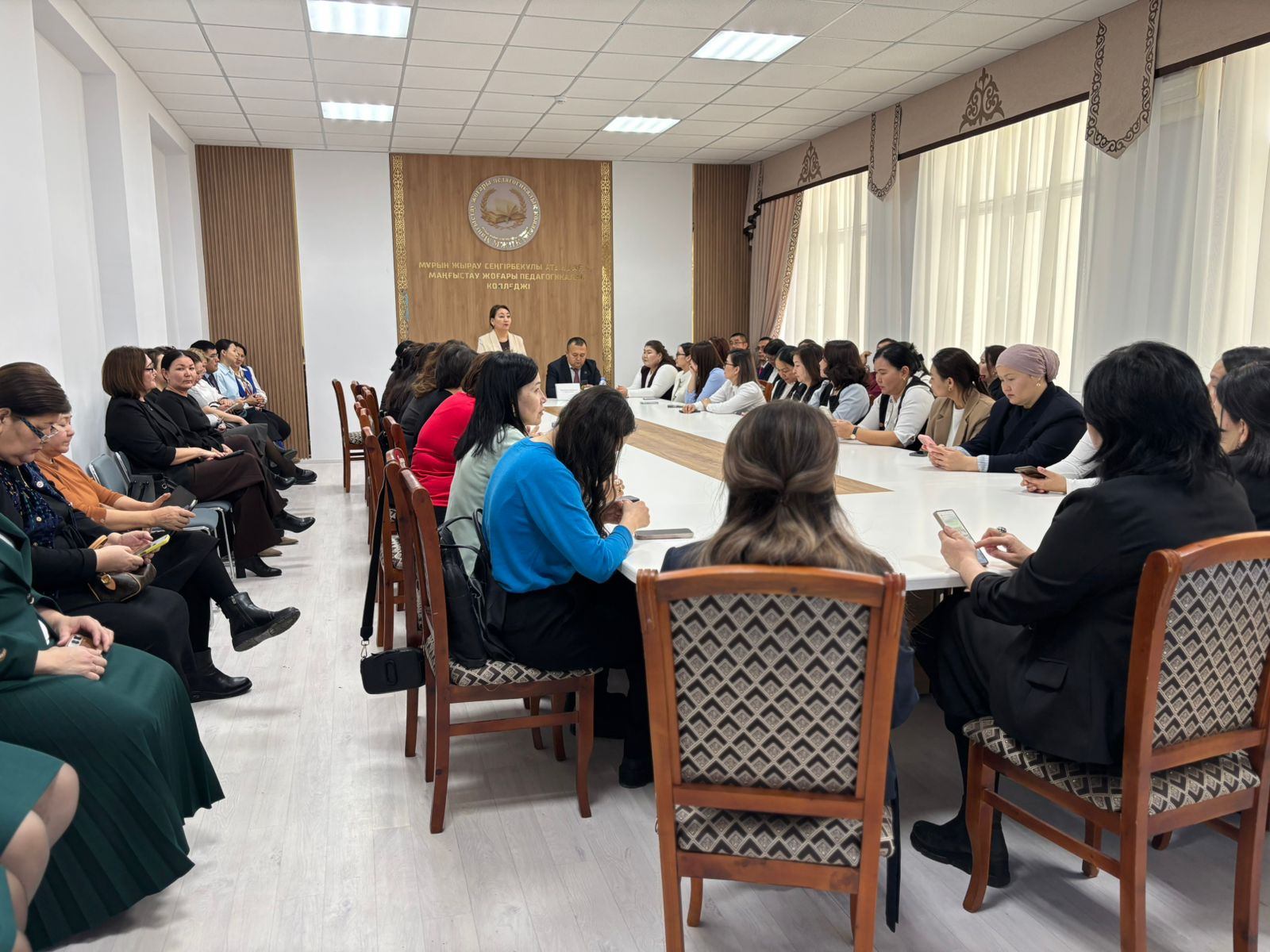 «Новый Основной закон — опора Нового Казахстана»: актауские педагоги поддержали референдум