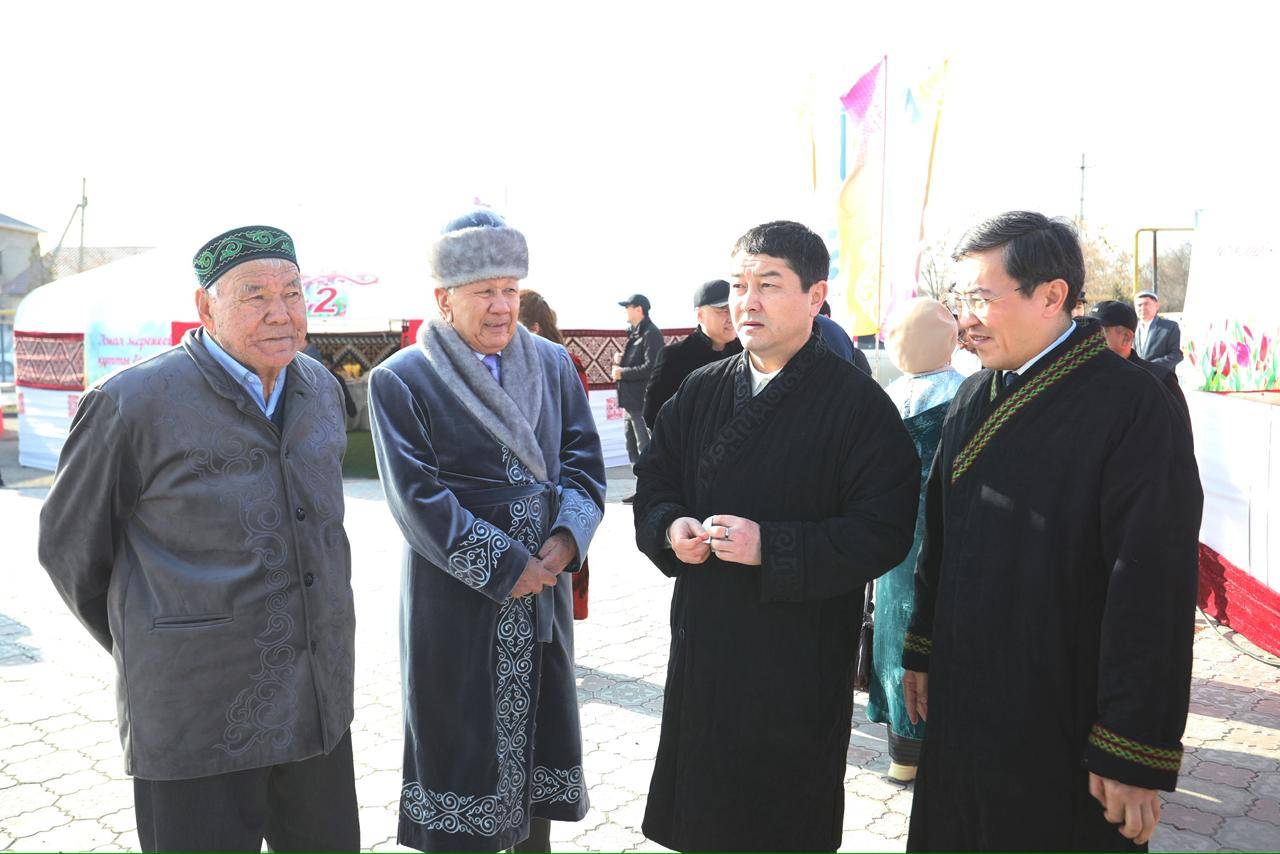 Нурдаулет Килыбай отметил Наурыз вместе с жителями Мунайлинского района