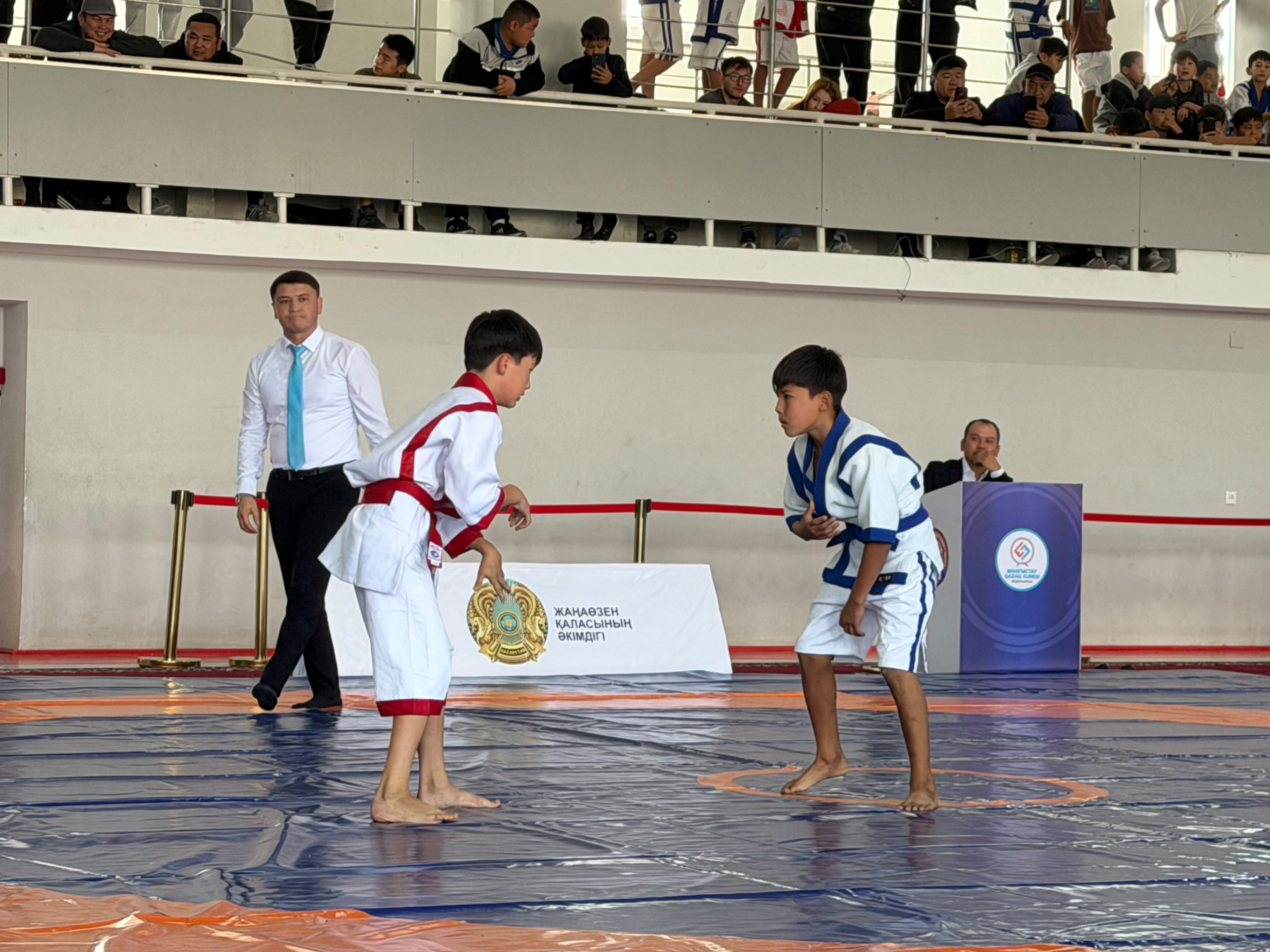Жаңаөзенде қазақ күресінен облыс чемпионаты өтті