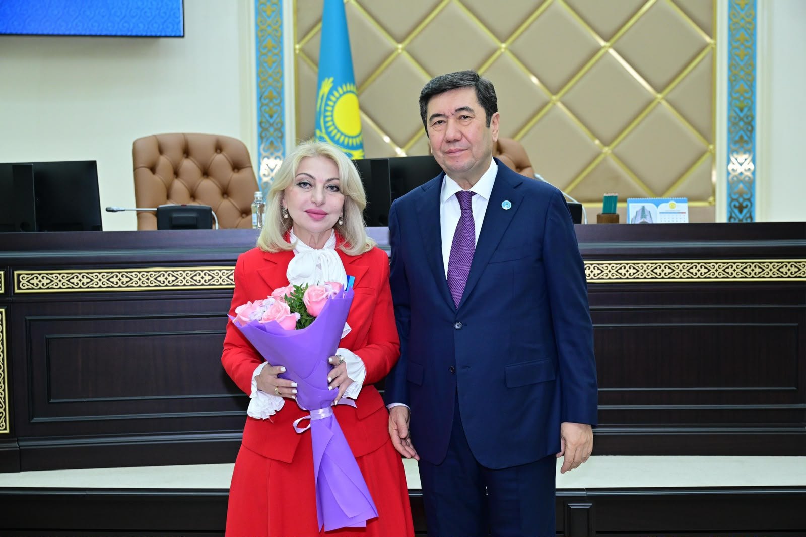 Татьяна Мурадян награждена медалью «Ерен еңбегі үшін»