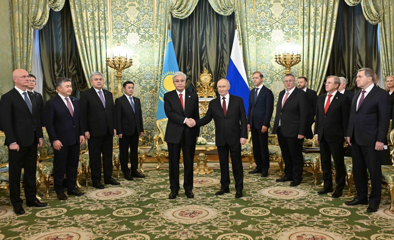 Қазақстан мен Ресей президенттері келіссөз жүргізді