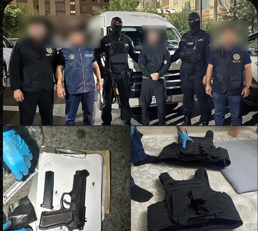 Ақтауда ҰҚК мен полицияның бірлескен жедел шаралары барысында бірнеше күдікті ұсталды