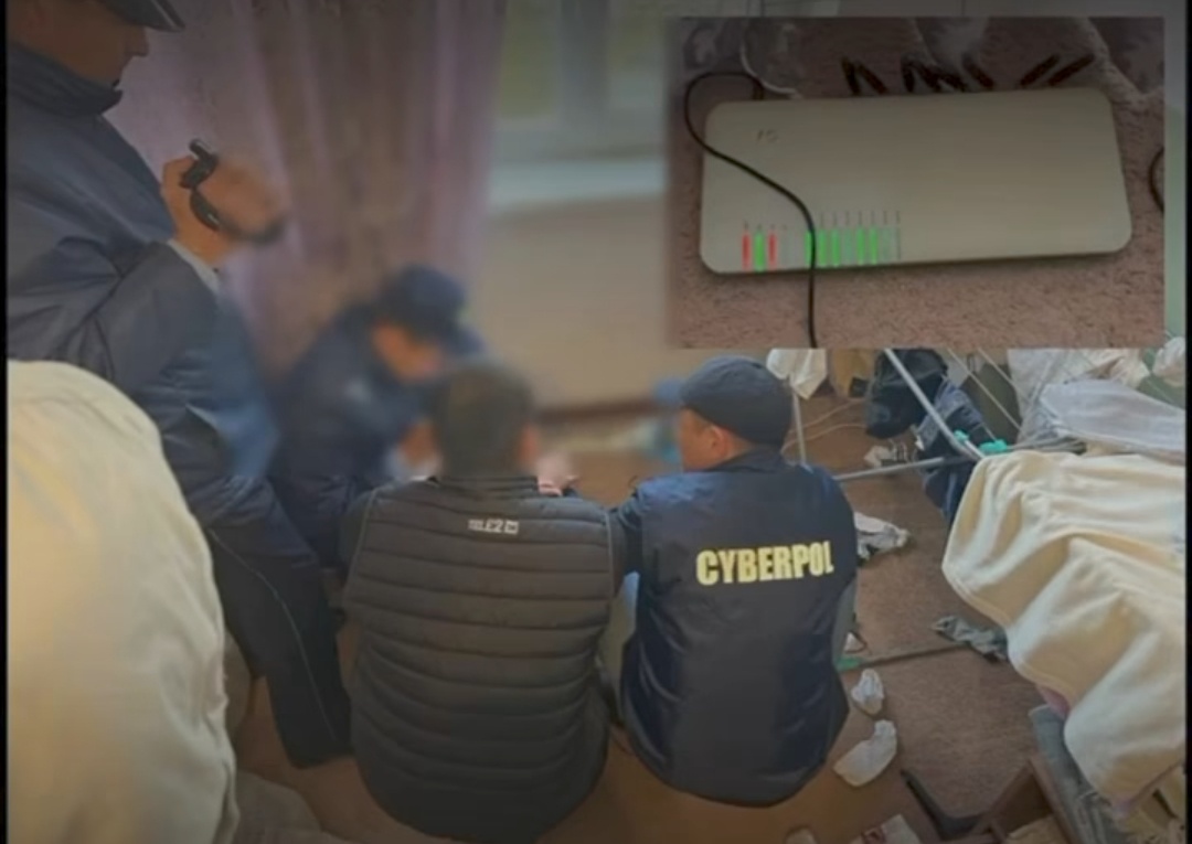 В Актау обнаружено устройство для массовой генерации звонков интернет-мошенников