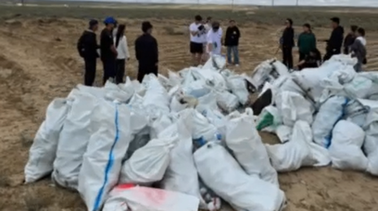 На побережье Кендерли прошел экологический фестиваль «Caspian Eco Fest», объединивший сотни участников