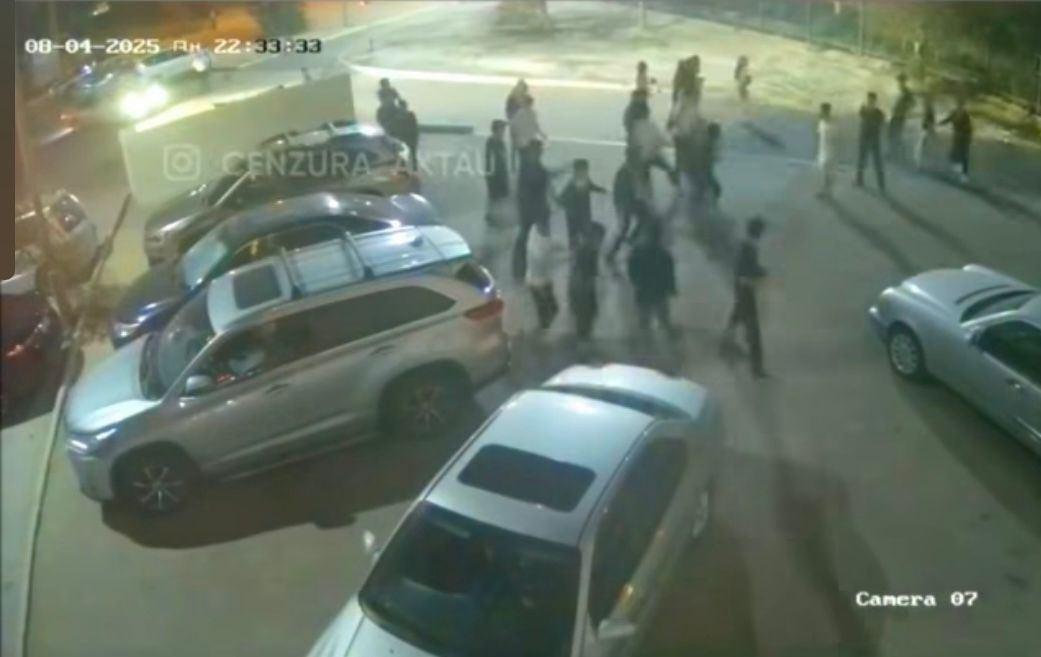 В Актау  подростки устроили  групповую драку