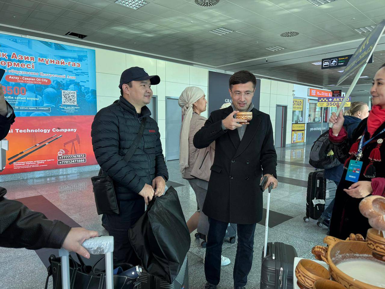 Ақтауда өтетін халықаралық жастар форумына көршілес елдерден қонақтар келді