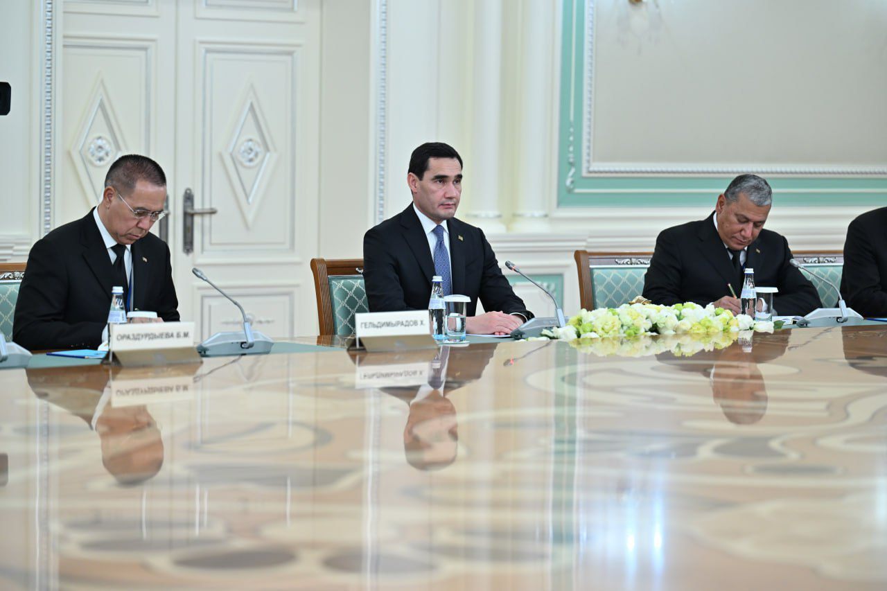 Қазақстан мен Түрікменстан Орталық Азиядағы стратегиялық серіктес мемлекеттер — Түрікменстан Президенті