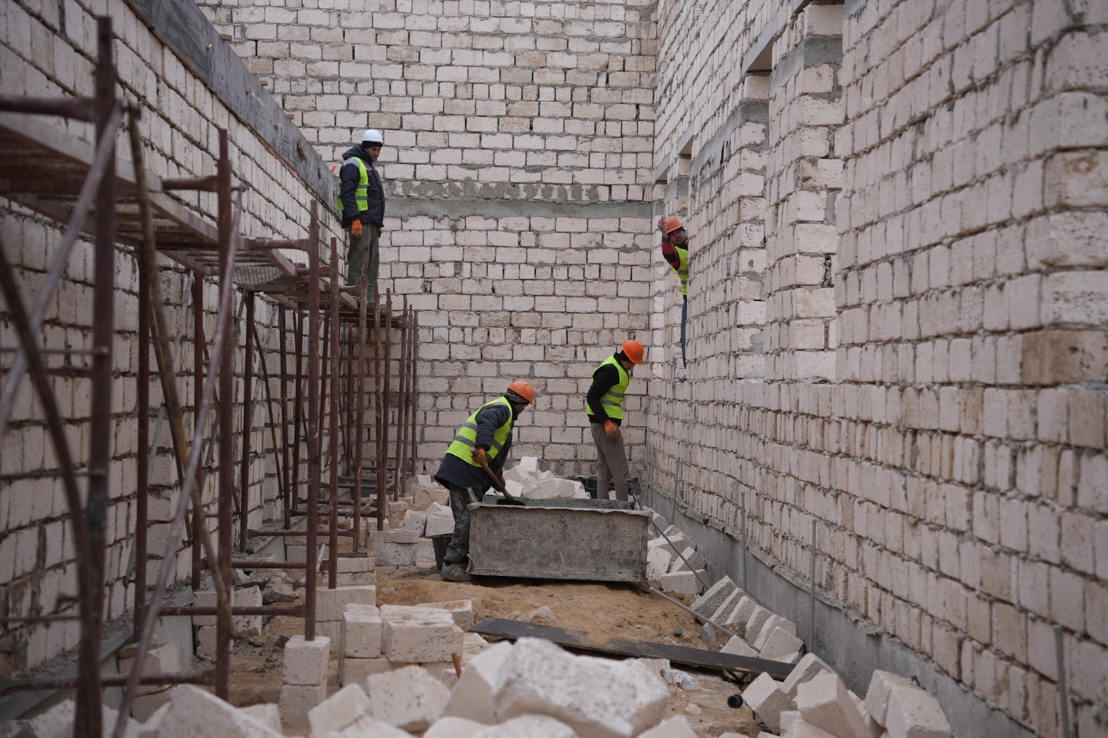 Жаңаөзенде Құлыбаевтың қоры салып жатқан спорт кешені 2026 жылы қолданысқа берілмек