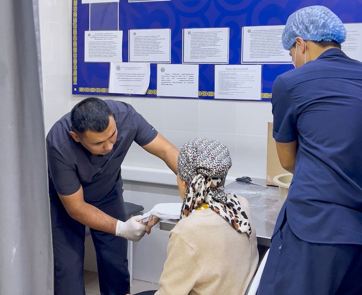 Көктайғақ: Ақтауда қабылдау бөлімі күшейтілген режимде жұмыс істеп жатыр