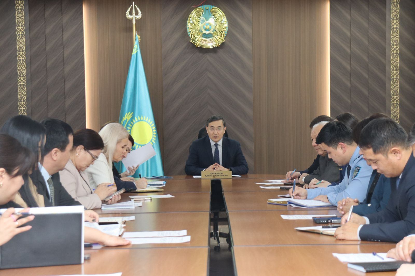 Мұнайлыда құқық бұзушылықтардың алдын алу шаралары талқыланды