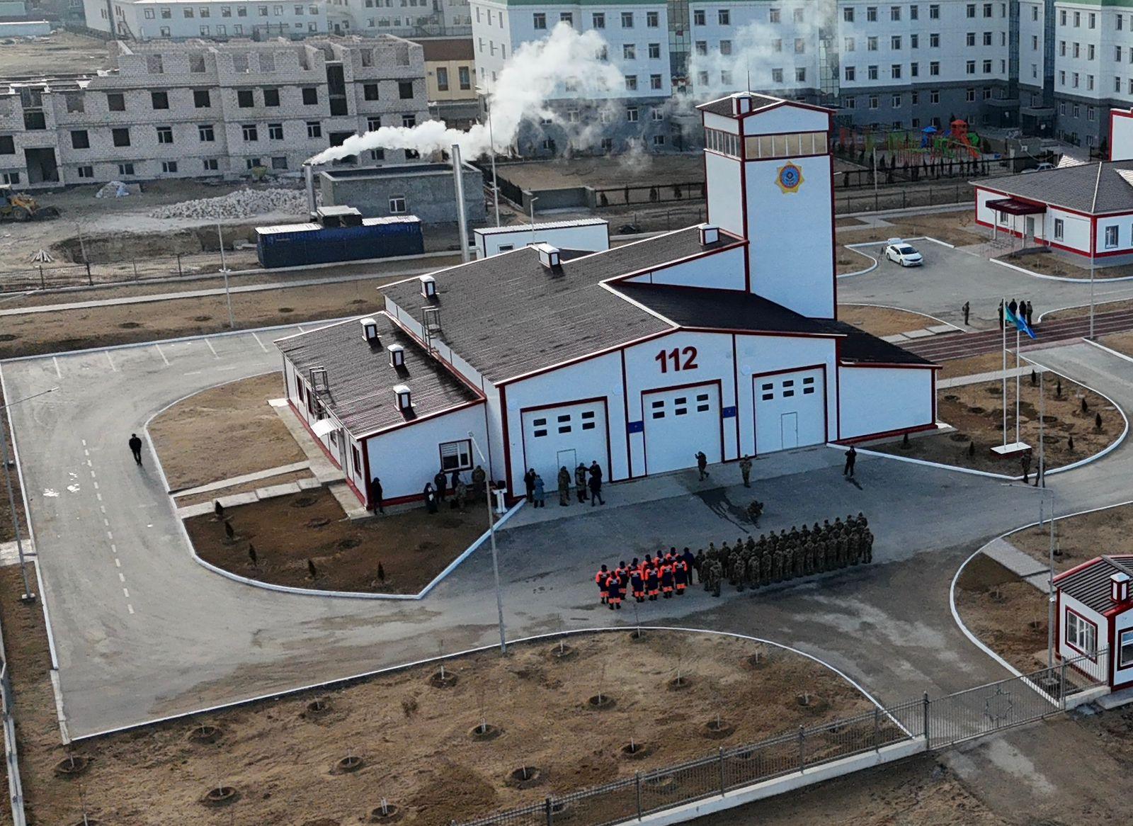 Ақтауда жаңа өрт сөндіру депосы ашылды