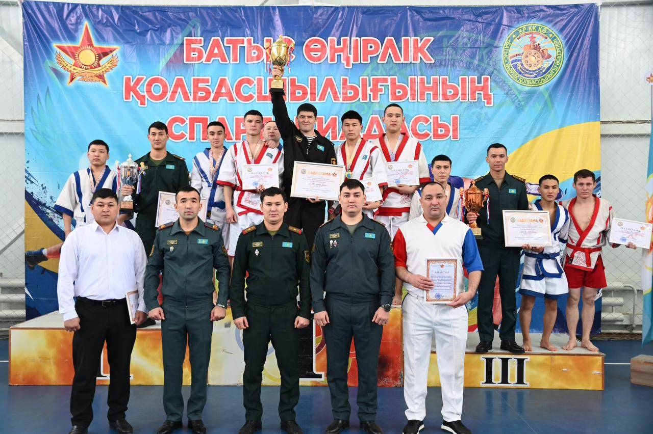 Ақтауда әскерилер арасында қазақ күресі мен самбодан біріншілік өтті