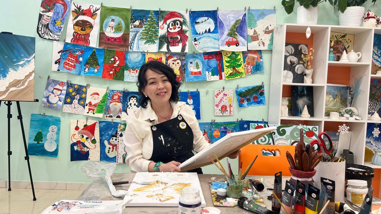 Сезіммен салынған сурет: суретші Венера Жұмағалиевамен сұхбат