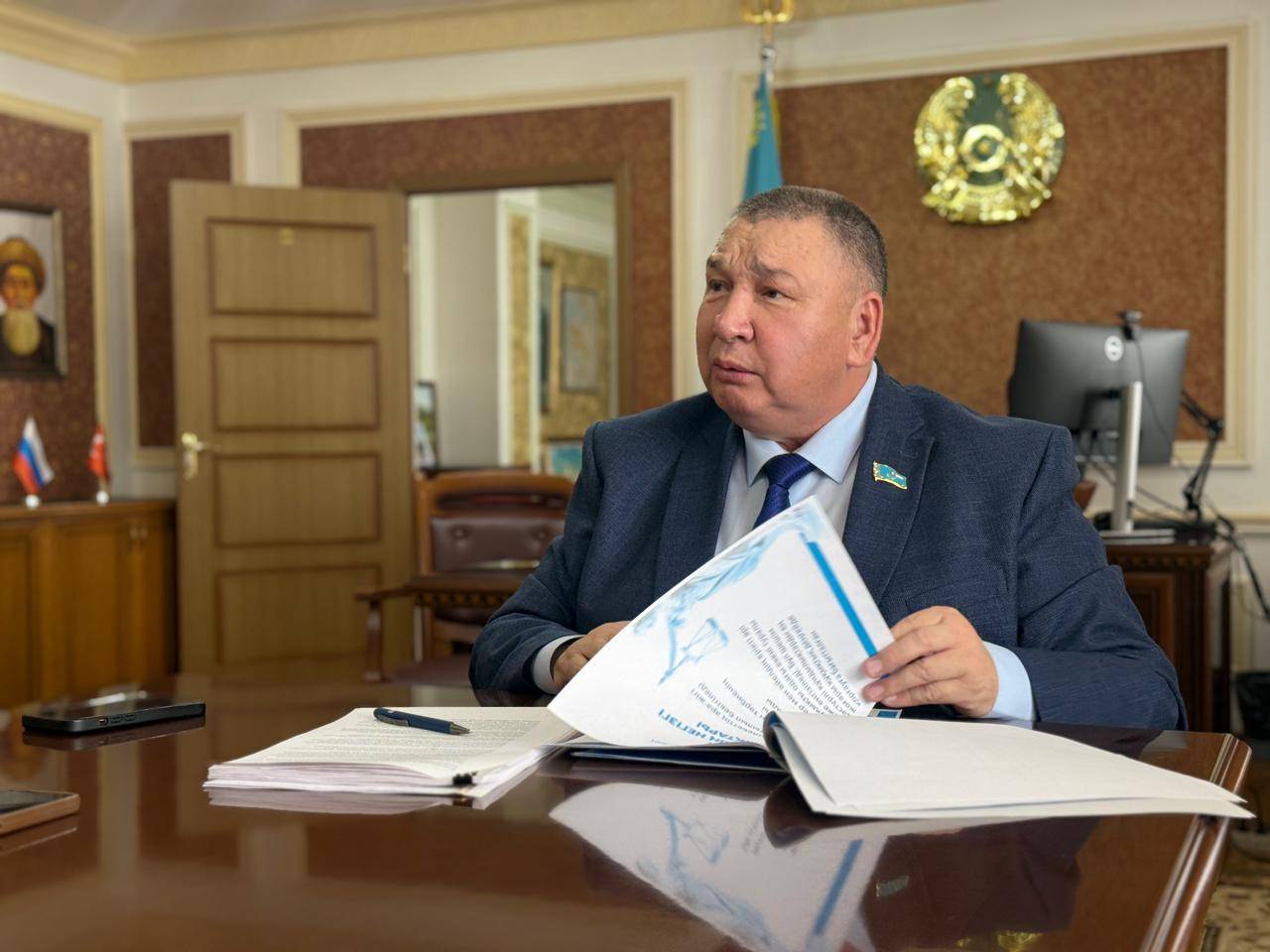 Жаңбырбай Матаев: «Жаңа Конституция халық шешімімен қабылданады»