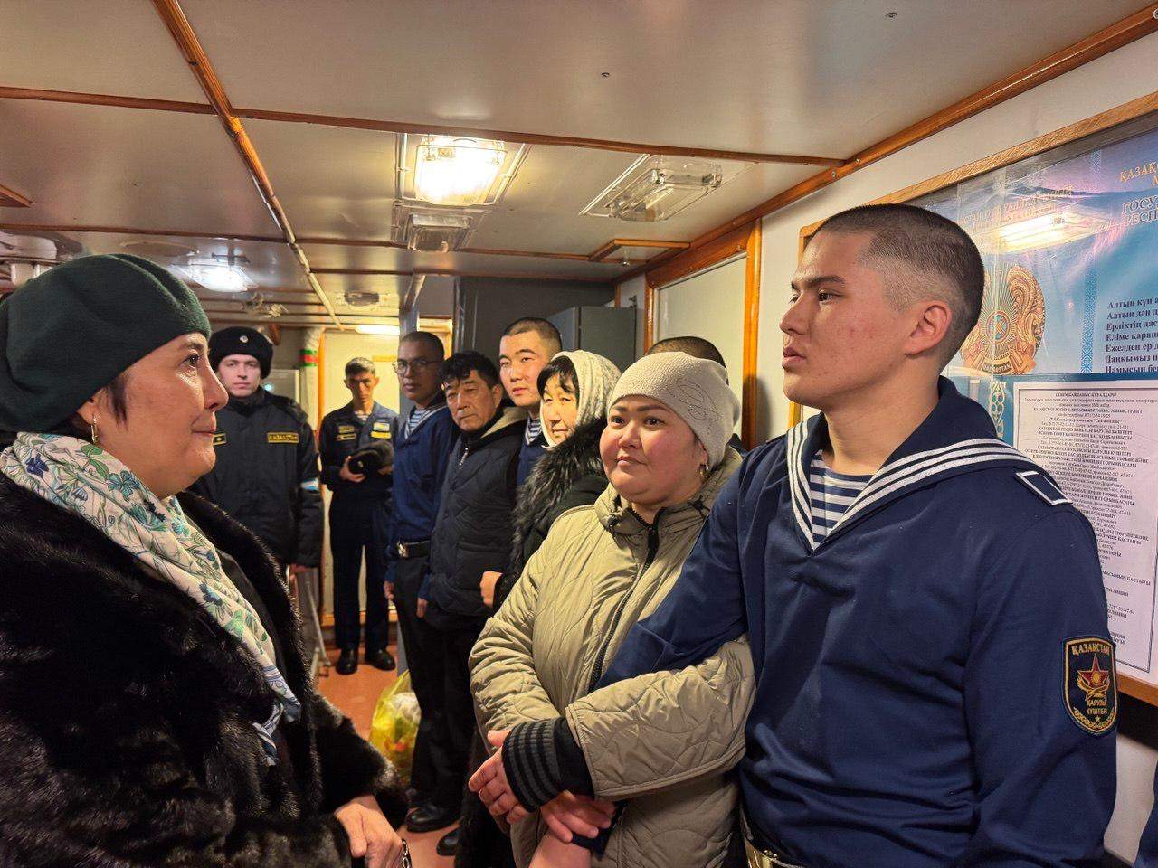 Ақтауда Әскери-теңіз күштерінің бөлімдерінде ата-аналара арналған Ашық есік күні өтті