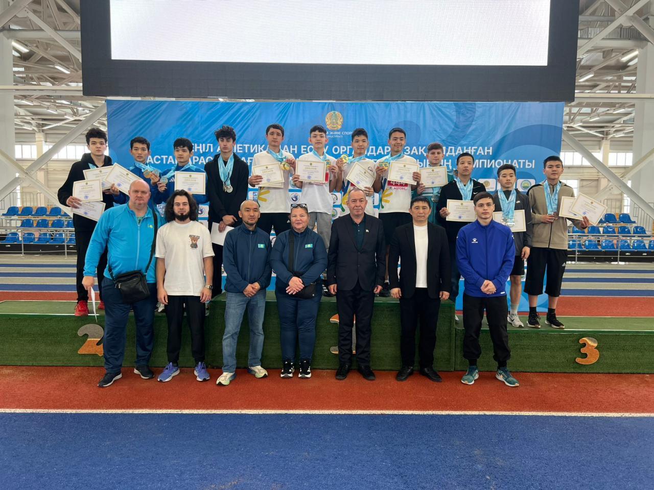 Маңғыстаулық жас атлеттер ел чемпионатынан жүлдемен оралды