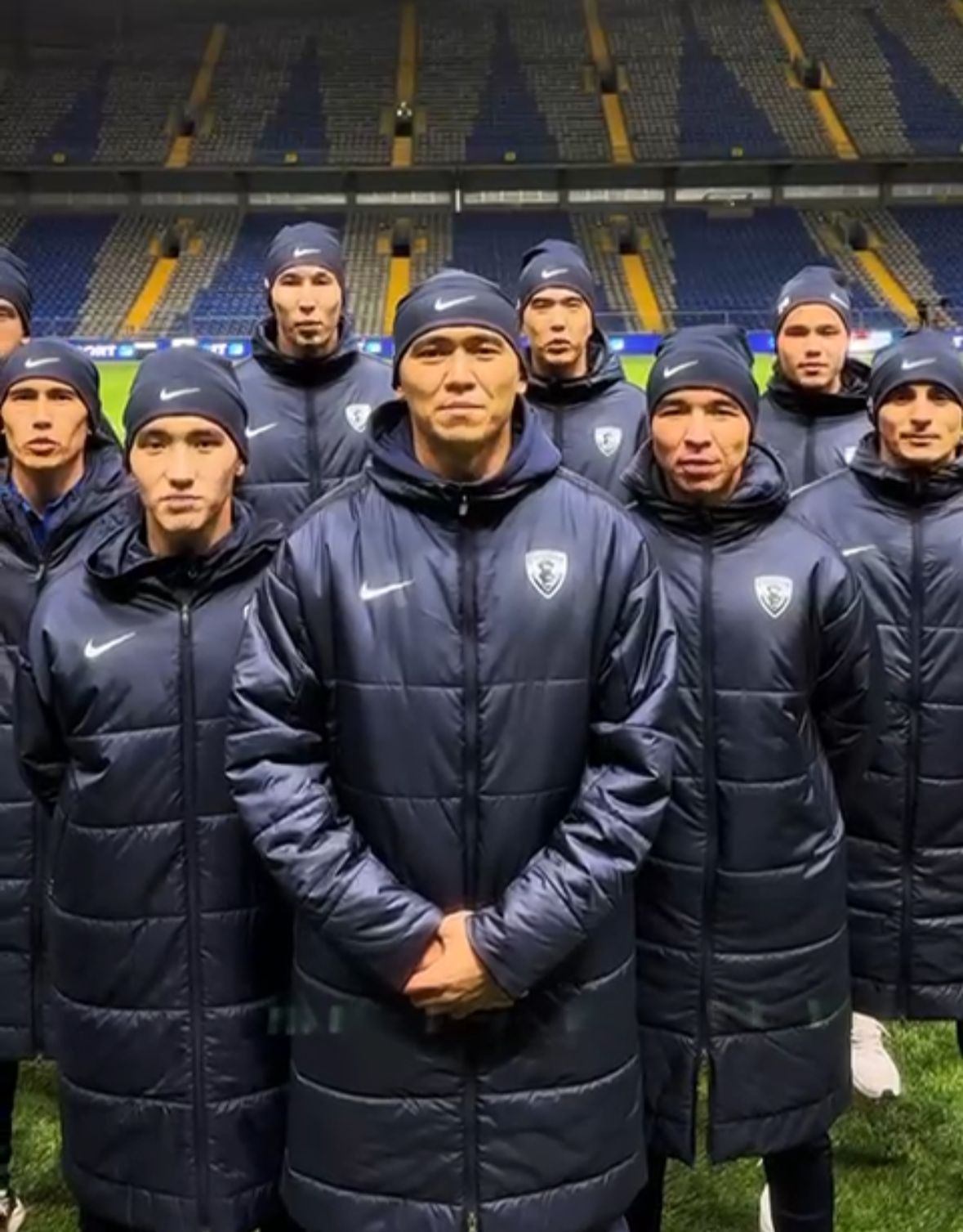 Коллектив футбольного клуба «Каспий» поддерживает новую Конституцию