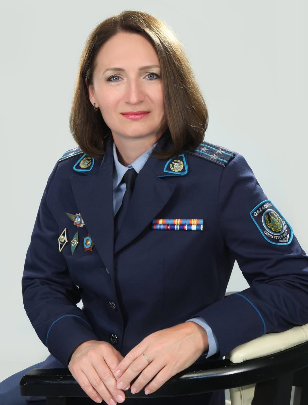 Наталья Евстигнеева – Маңғыстаудағы алғашқы әйел жол-патрульдік инспекторы