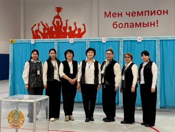 №68 референдум учаскесінің төрайымы: Референдум - азаматтық ұстанымыңды білдіретін сәт