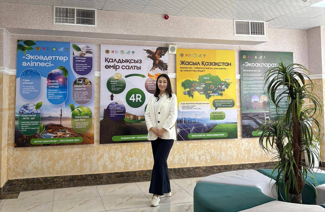 Ақтаулық мұғалім оқушылармен бірге қалдықтан тыңайтқыш жасап, «QabyqTea» эко-шайын ойлап тапты