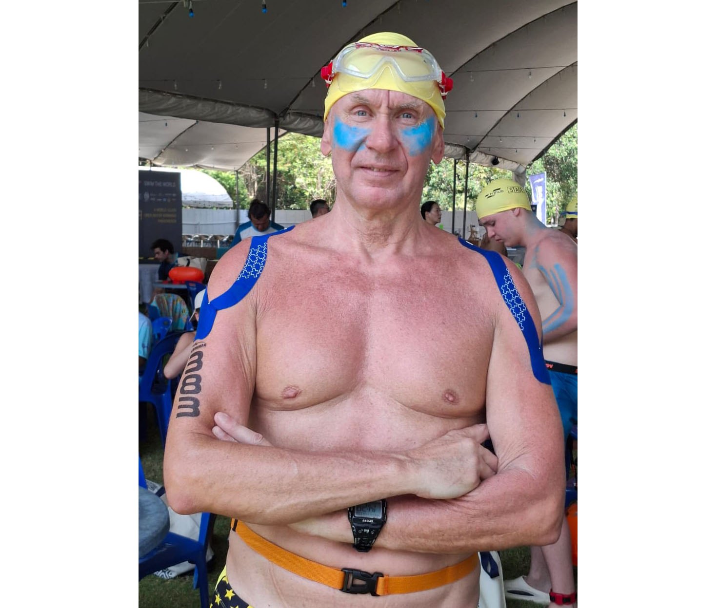 В первой пятерке: Морж из Актау принял участие в Oceanman в Тайланде