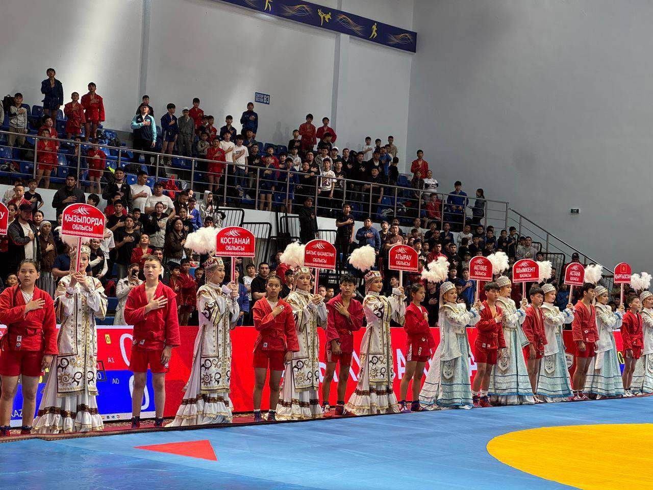 В Актау прошёл республиканский турнир по самбо среди юных спортсменов «Кубок Юного Батыра»