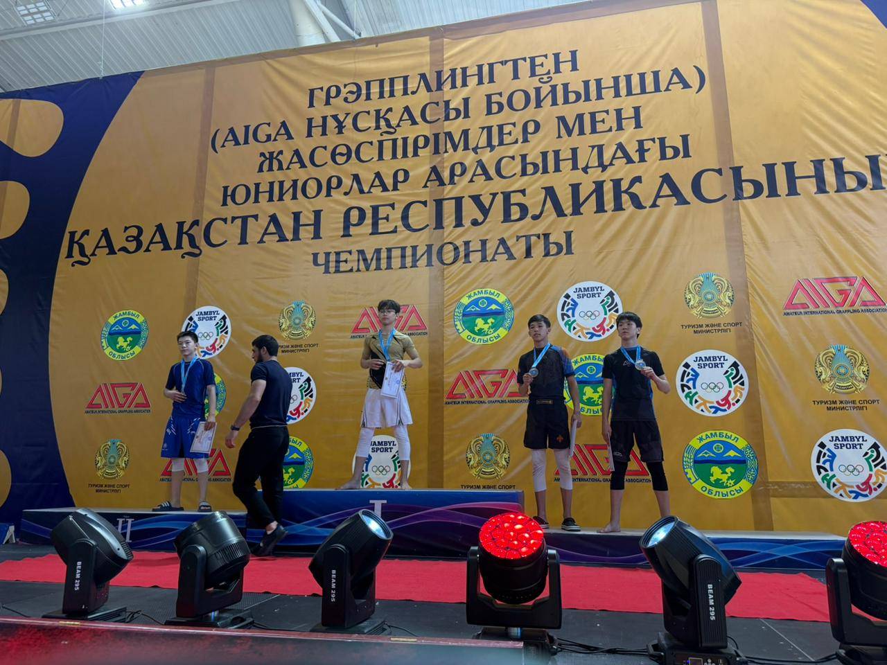 Спортсмены из Мангистау стали чемпионами Казахстана по грэпплингу