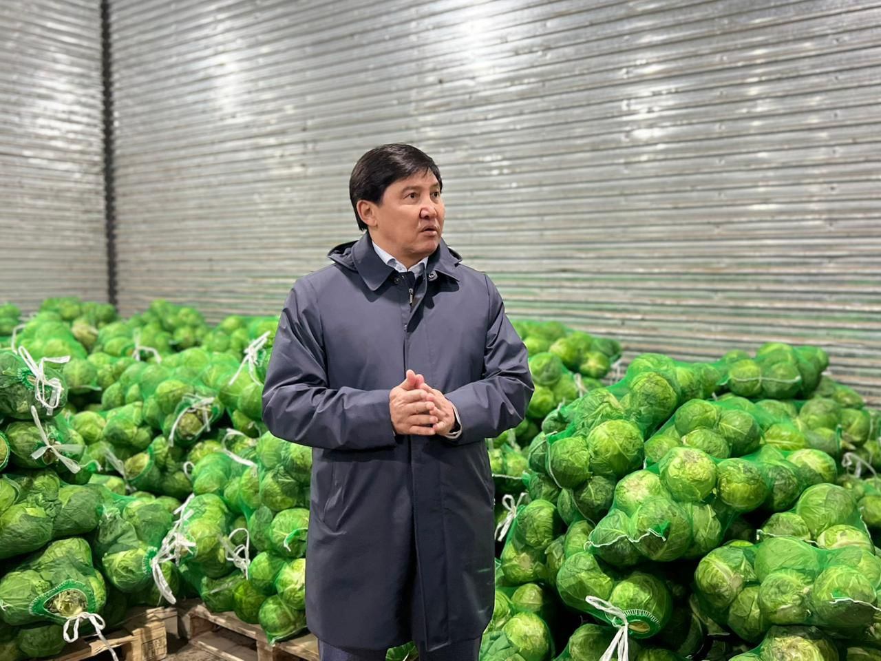 Сауда вице-министрі Ақтаудың көтерме базарларын тексерді